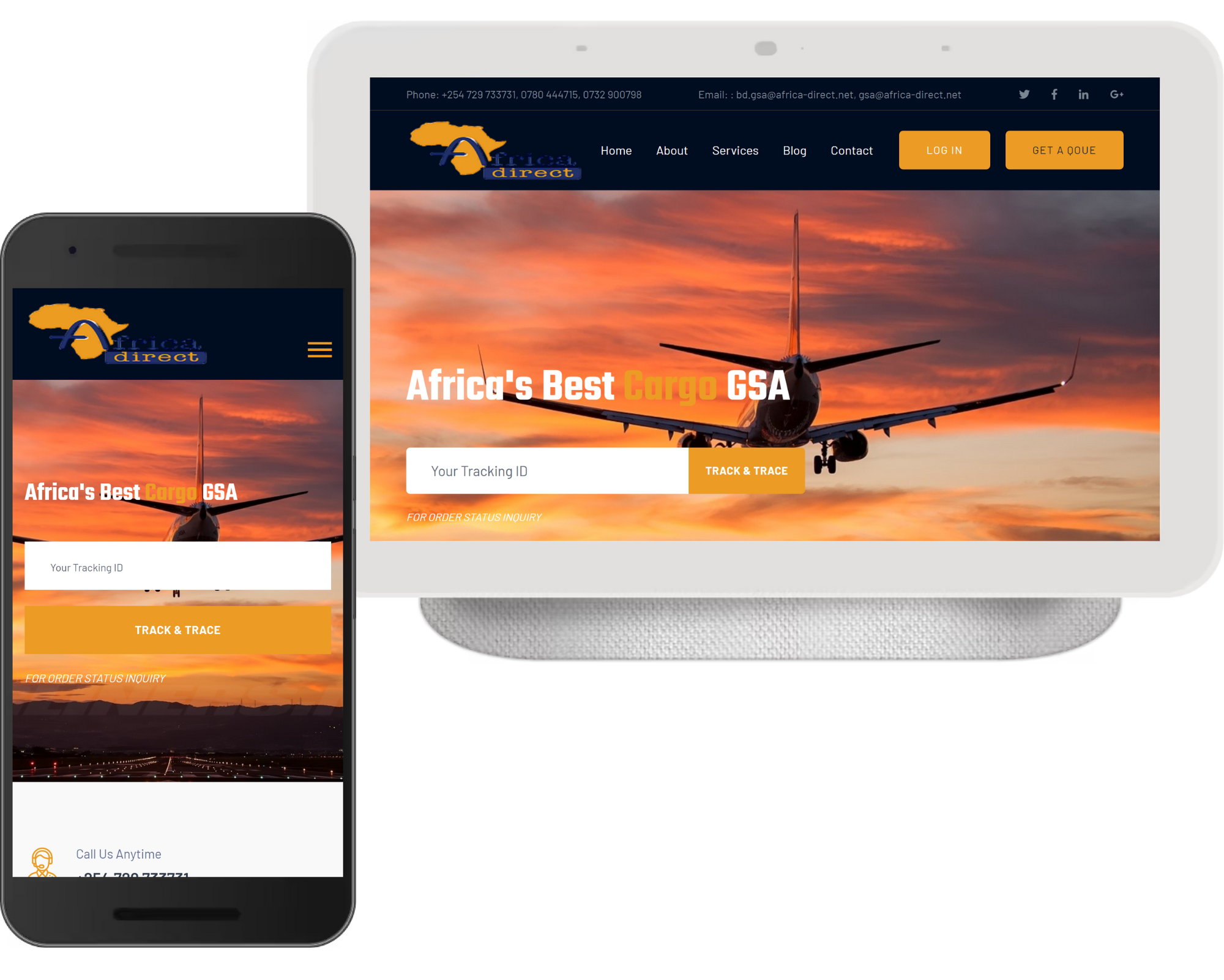 Africa Direct Website